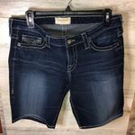 Big star Maddie denim shorts the legendary blue jeans size 28 dark wash shorts Photo 0