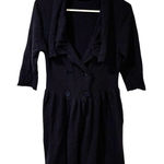 Stella McCartney  WOOL/CASHMERE DRESS V-NECK COLLAR ITALY MADE Size 42 Photo 0