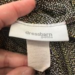 Dress Barn Vintage Blouse Womens Petite Large Tank Top Underneath High Low Hem Photo 8