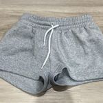 Women’s Grey Soft Shorts Gray Size M Photo 0