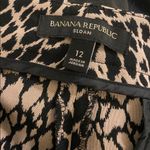 Banana Republic  SLOAN ANIMAL PRINT ANKLE PANTS Photo 1