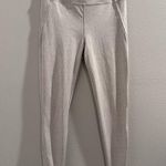 Athleta  Small Tan Delancey Skyline Textured Herringbone Tight Comfort Stretch Photo 0