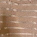 Intersection Beige/White Striped Short Sleeve T Photo 7