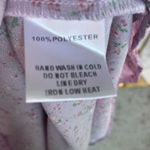 Vestique Purple Floral Off Shoulder Midi Dress Size L Ruffle Sleeves Smocked Photo 10