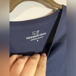 Vineyard Vines Santa Whale Design Navy Cotton Long Sleeve Tshirt Size Small Photo 9