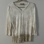 Chico's  top size 2. Beautiful Design and Super Soft. Easy to Dress Up or Down Photo 0