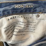 American Eagle  Mom Jeans Womens 6  X Short Ripped Blue stretch comfort high rise Photo 5
