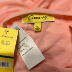 Circus by Sam Edelman SAM EDELMAN Circus NY Asymmetrical mesh Long Sleeve Peony Top Size XL Photo 3