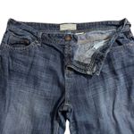 Maurice's  Womens Morgan New Boot Cut Leg Denim Blue Jeans Dark Wash 17 18 Long Photo 2