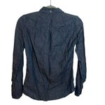 J.Crew Dark Wash Chambray Button Down Top Photo 1