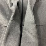 Quince  Dark Gray Blazer Notch Collar Long Sleeve Hook and Eye Work Size S Photo 7