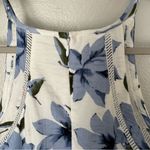 Lulus Lulu’s Zahara Blue and White Floral Print Sleeveless Midi Dress Size Small Photo 10