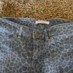 Rich & Skinny Giraffe Print Blue Skinny Ankle Jeans Size 27 Photo 6