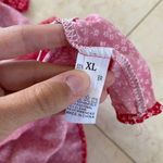 No Name NWOT Red/White Short Sleeve Dress XL Red Photo 3