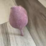 Elegant lavender Suede Women's Heels Pink Size 8 Photo 2