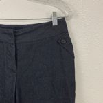 Worthington Navy Cropped Wide Leg Dress Pants Size 8 Photo 1