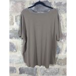 Universal Standard Top Woman's Large Olive Green Oversized Casual Coastal Photo 5