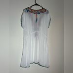 Johnny Was  Embroidered Tunic/Cover-Up Dress Size‎ Medium Photo 8