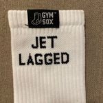 Jet Lagged Gym Sox White Photo 3