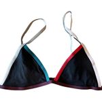 TAVIK Bikini Set Jett Top Jayden Bottom ColorBlock Black Swim Large NWT Photo 11