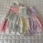 Love Shack Fancy Aaron Skirt β Candyland Hand Dye Photo 2