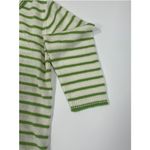 White Stag White Stag Women's Sz Small Green Striped Polo Sweater Preppy Pullover Top Photo 2