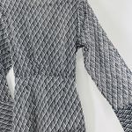 Free People NEW  Rillo Beach Summer Shirtdress Small Black White Lightweight Photo 14