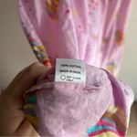 Soler Romantic III Pink Lolita Print Cotton Maxi Dress S/M Whimsical Photo 6