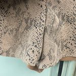 DO+BE Womens Snake Python Print Skort Size Medium Skirt Shorts Photo 6