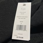 French Connection NWT  Montana Knit Sweater Mini Dress In Black Photo 3