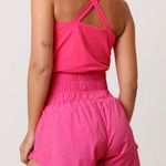 Peach Love Athletic Romper Photo 1