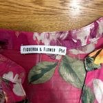 Figueroa & Flower Top Womens Plus PM Pink‎ Floral Paisley Flowy Boho Romantic Pink Size undefined Photo 2