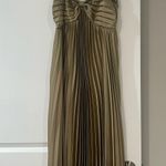 Maxi Formal Dress Gold Size 6 Photo 0