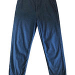 COS  Women’s Relaxed Button-Fly Trouser Jean 12 Flat Front Straight Leg Indigo Photo 0