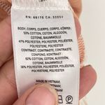 Anthropologie Meadow Rue  Ivory‎ Ribbed Lace Overlay High Neck Sleeveless Top Med Photo 4