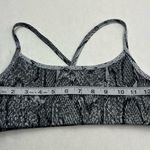 Beyond Yoga Snake Print Womens SZ Small Grey Gray Sports Bra Athletic *TINY FLAW Photo 4