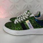 John Richmond Green Glitter Fashion Sneaker Size 6‎ EU 36 Photo 2