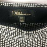 Dalia Black & White Checkered Plaid Skinny Stretch Legging Pants 10 Photo 4