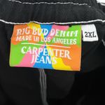 Big Bud Denim Carpenter Jeans Black Women’s Size 2XL Contrast Stitch Workwear Photo 10