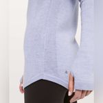 Lululemon Sit in Lotus Sweater Merino Wool Heathered Lilac Purple Size 4? Photo 2