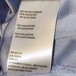 Silence + Noise Ice Blue Velour Off The Shoulder Long Sleeve Blouse Photo 5