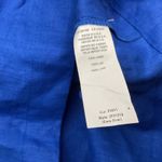 Fifteen Twenty  Womens Becca Linen Shorts Blue Sz S Photo 2