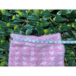 Meshki  High Rise Pink White Fuzzy Biker Shorts Size Small Photo 2