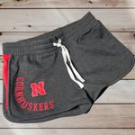 NEW Nebraska Cornhuskers Shorts Womens S Gray Captivating Comfy Lounge Fleece Photo 0