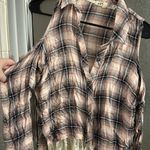 Plaid Lace Shirt Size M Photo 0