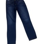 Paige  Verdugo Crop Blue Denim Ankle Jeans Photo 8