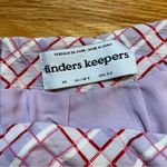 Finders Keepers purple pink and red plaid skirt size XS / 0-2 Photo 3