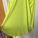 PINK - Victoria's Secret  Bright Yellow Sleep Racerback Tank Top Size Large Photo 5