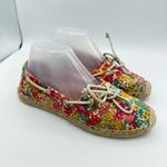 Sperry Topsider Tatama Floral Espadrille Flats Slip On Shoes Women's Size 7.5 Photo 1