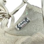 Free People Intimately  Ivory Gold Rush Mini Dress Womens S Photo 5